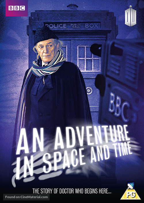 An Adventure in Space and Time - British DVD movie cover