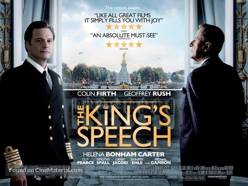 The King&#039;s Speech - British Movie Poster