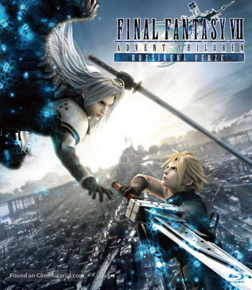 Final Fantasy VII: Advent Children - Czech Blu-Ray movie cover