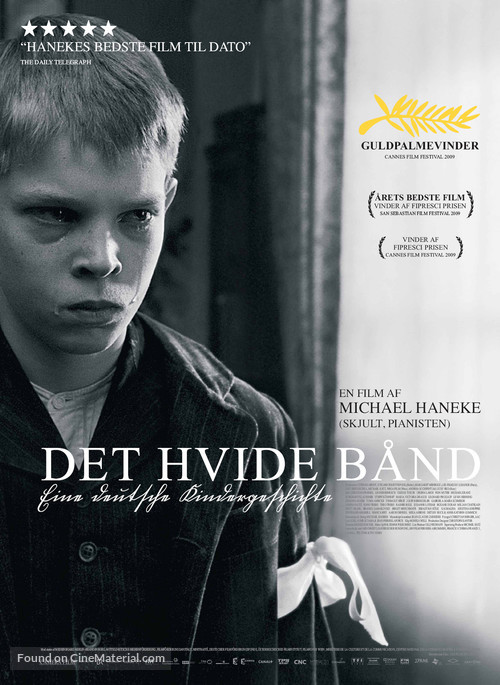 Das wei&szlig;e Band - Eine deutsche Kindergeschichte - Danish Movie Poster