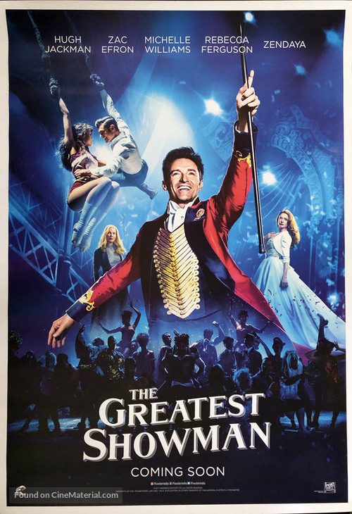 The Greatest Showman - Indian Movie Poster