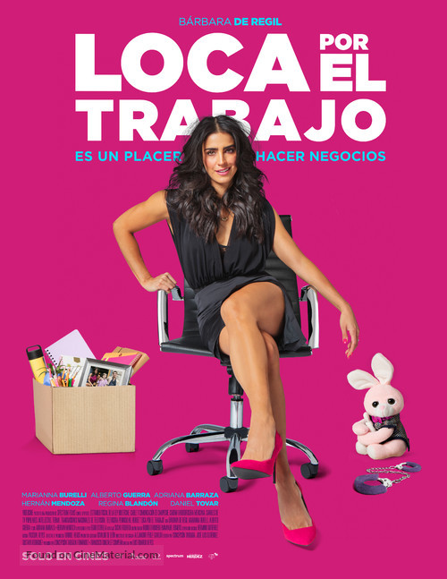 Loca Por El Trabajo - Mexican Movie Poster