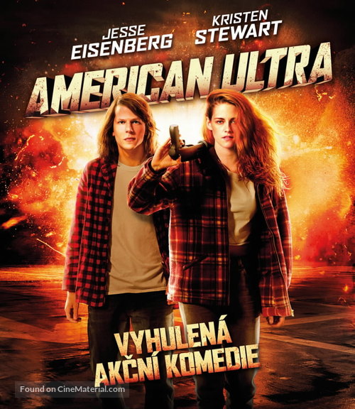 American Ultra - Czech Blu-Ray movie cover