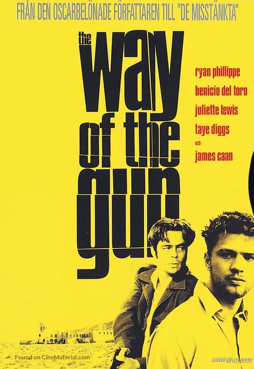 The Way Of The Gun - Swedish Movie Cover