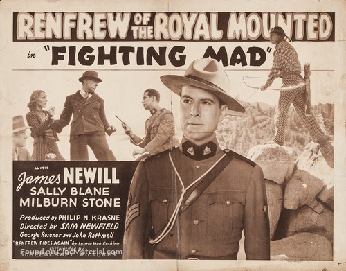 Fighting Mad - Re-release movie poster