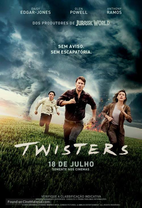 Twisters - Brazilian Movie Poster