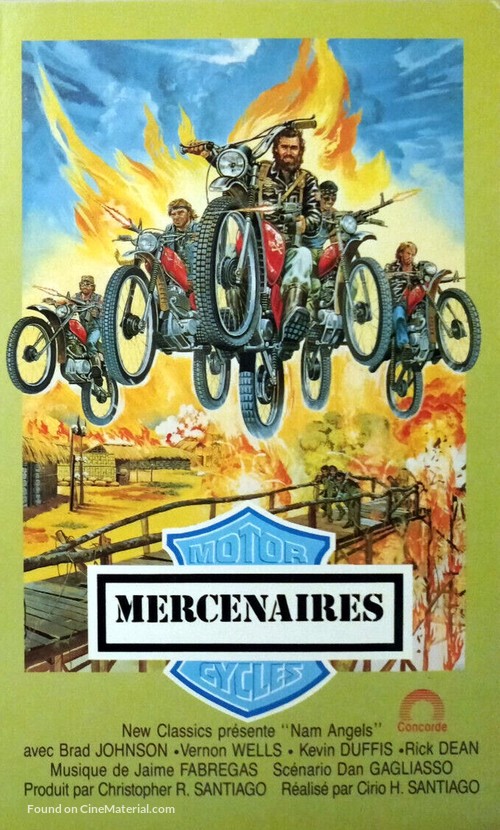 Nam Angels - French VHS movie cover