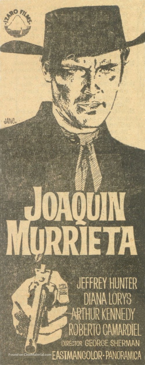Joaqu&iacute;n Murrieta - Spanish poster