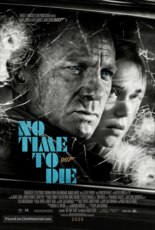 No Time to Die (2021) International theatrical movie poster
