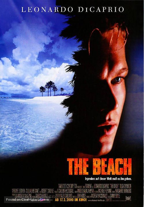 The Beach - German Movie Poster