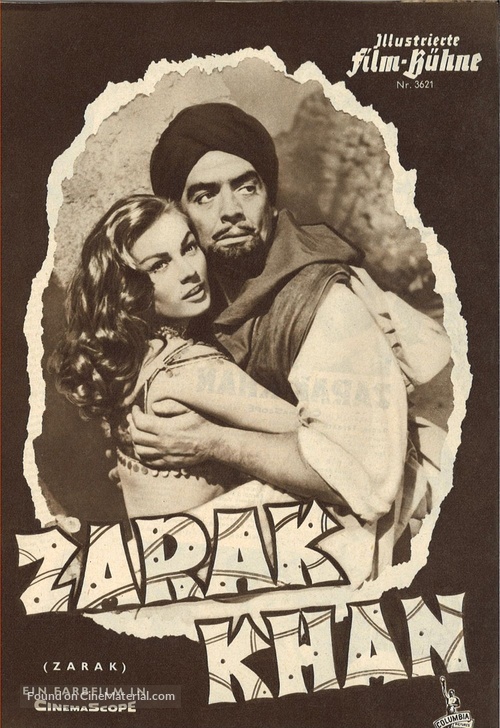 Zarak - German poster
