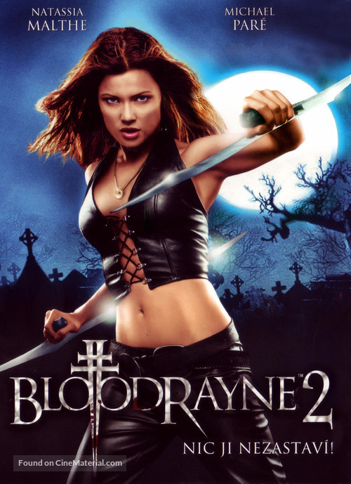 Bloodrayne 2 - Czech DVD movie cover