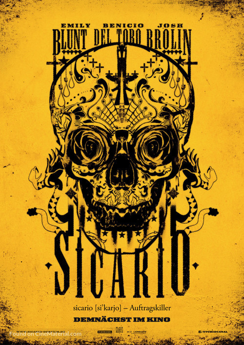 Sicario - German Movie Poster