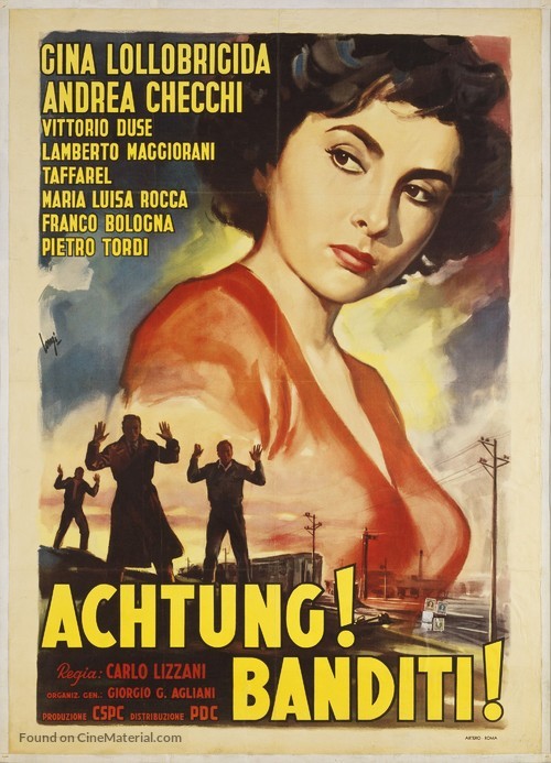 Achtung! Banditi! - Italian Movie Poster