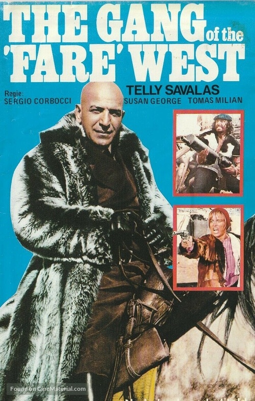 La banda J.S.: Cronaca criminale del Far West - Dutch VHS movie cover