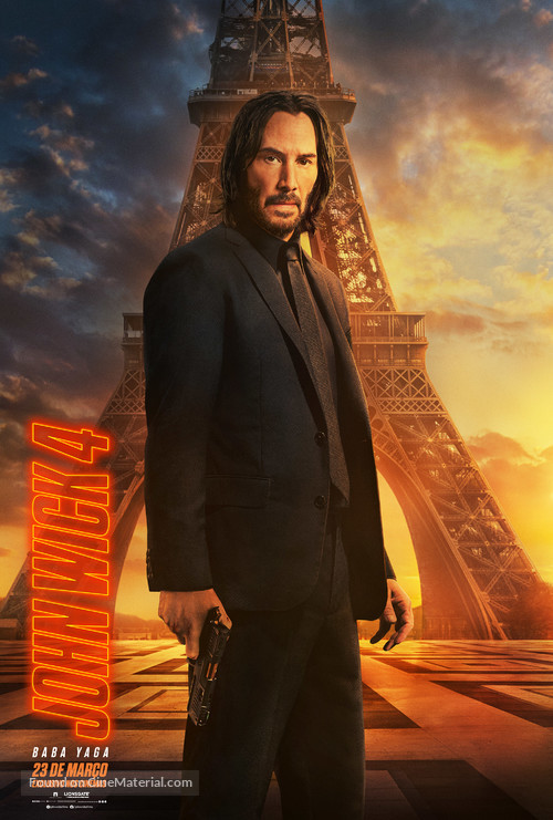 John Wick: Chapter 4 - Portuguese Movie Poster