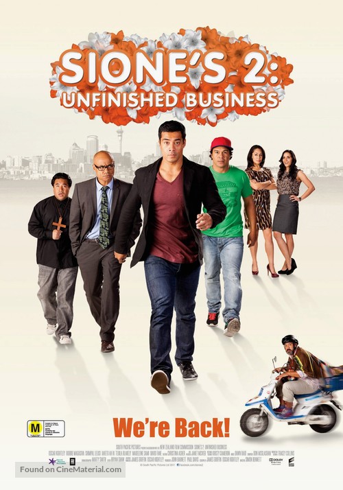 Sione&#039;s 2: Unfinished Business - New Zealand Movie Poster