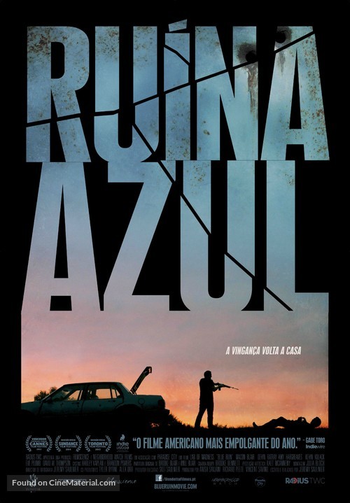 Blue Ruin - Portuguese Movie Poster