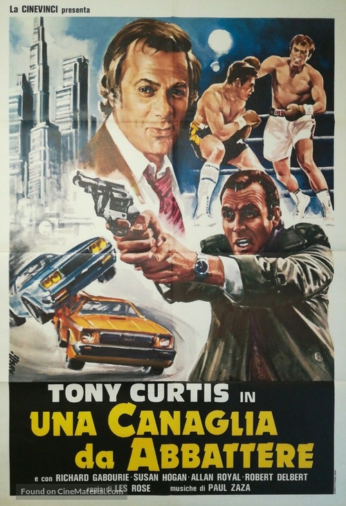 Title Shot - Italian Movie Poster