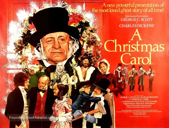 A Christmas Carol - British Movie Poster