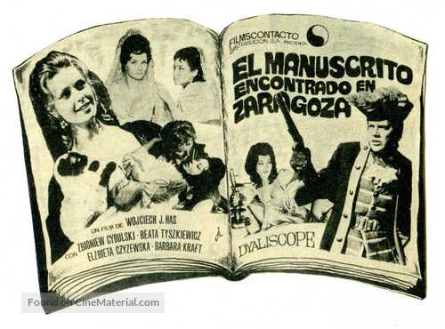 Rekopis znaleziony w Saragossie - Spanish Movie Poster