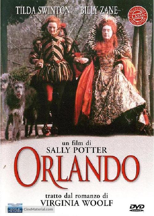 Orlando - Italian DVD movie cover