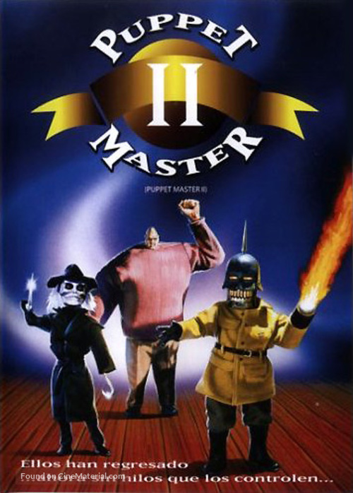 Puppet Master II - Spanish DVD movie cover