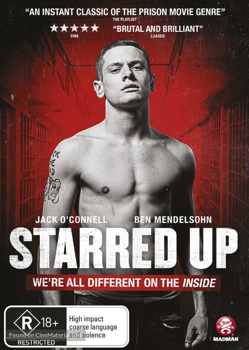 Starred Up - Australian DVD movie cover