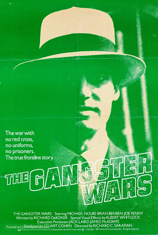Gangster Wars - British Movie Poster