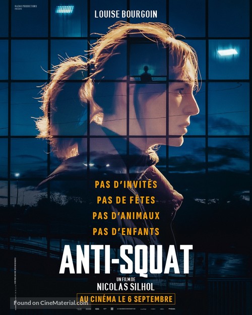 Anti-Squat - French Movie Poster