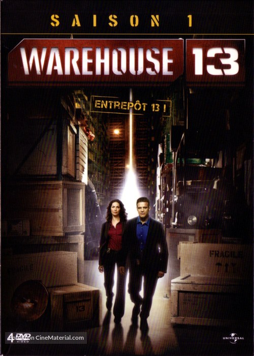 &quot;Warehouse 13&quot; - French DVD movie cover