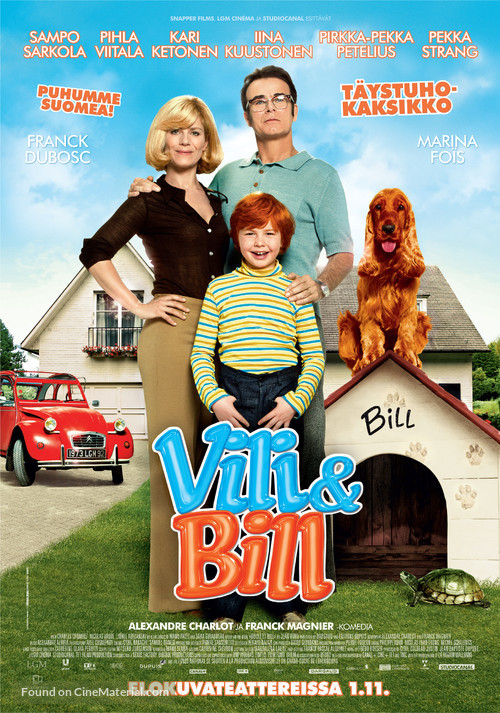 Boule et Bill - Finnish Movie Poster