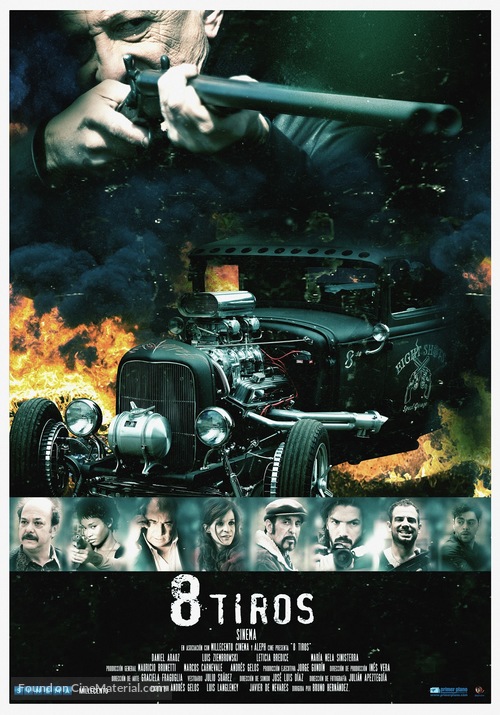 8 Tiros - Argentinian Movie Poster