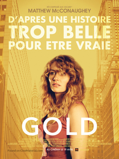 Gold - French Movie Poster