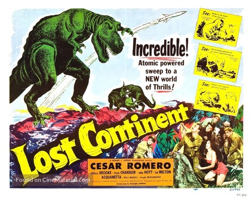 Lost Continent - Movie Poster