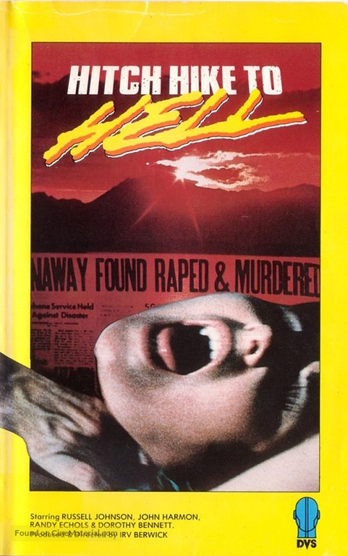 Hitch Hike to Hell - VHS movie cover