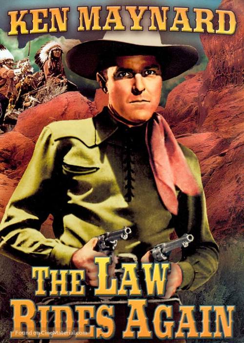 The Law Rides Again - DVD movie cover