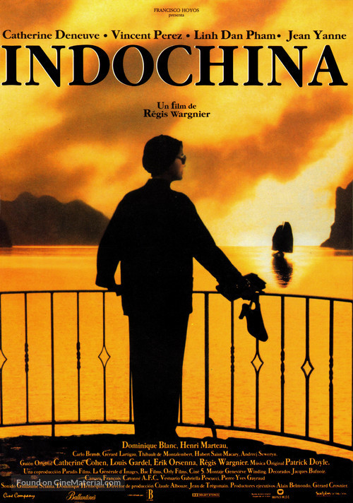 Indochine - Spanish Movie Poster