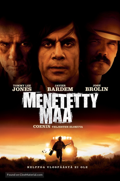 No Country for Old Men - Finnish Movie Cover