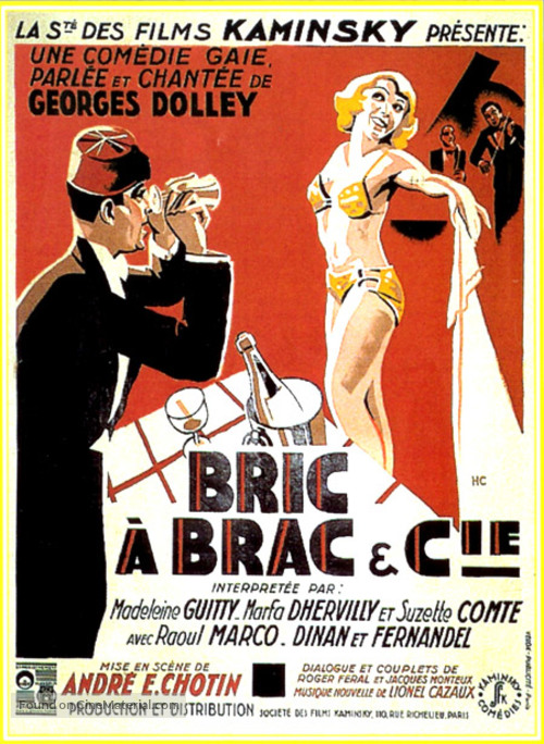 Bric &agrave; Brac et compagnie - French Movie Poster