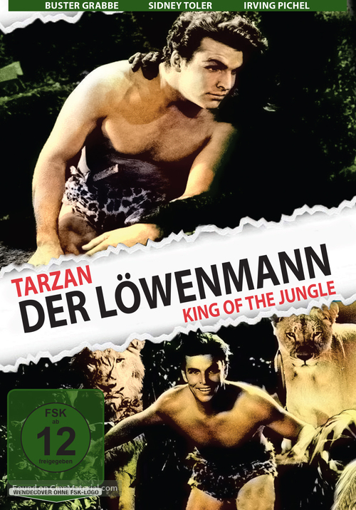 King of the Jungle - German DVD movie cover