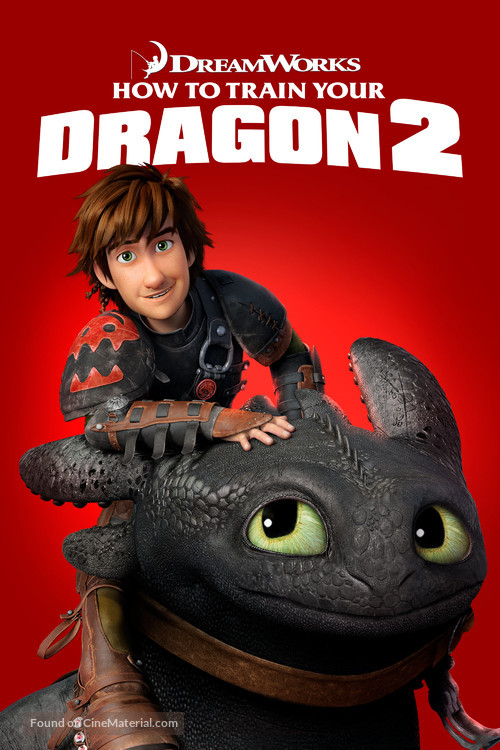 How to Train Your Dragon 2 - DVD movie cover