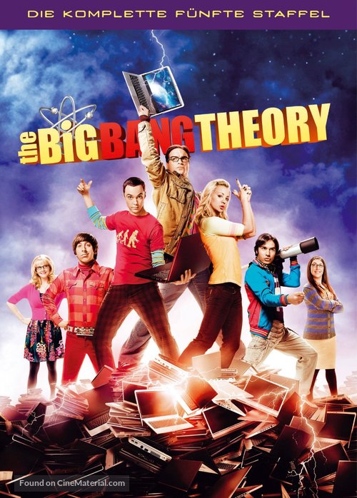 &quot;The Big Bang Theory&quot; - German DVD movie cover