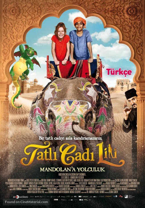Hexe Lilli - Die Reise nach Mandolan - Turkish Movie Poster