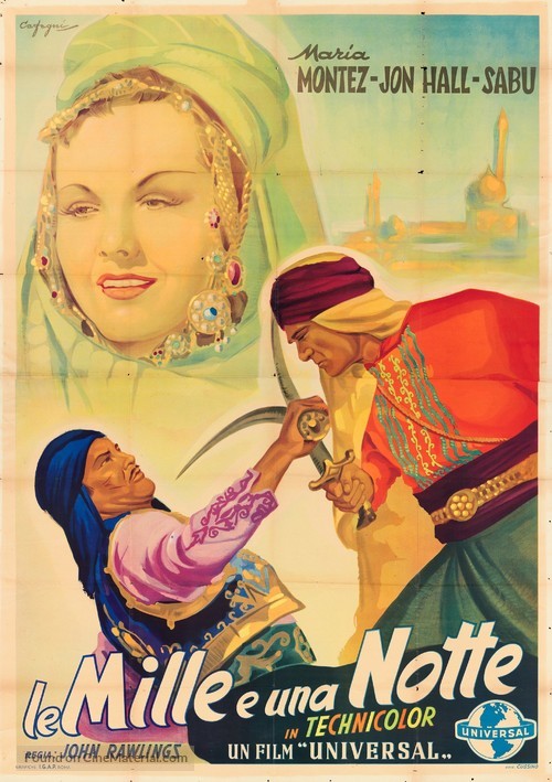 Arabian Nights - Italian Movie Poster