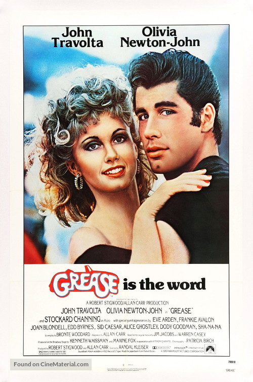 Grease - Movie Poster