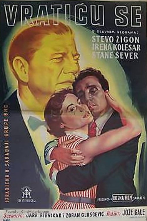 Vrnil se bom - Yugoslav Movie Poster