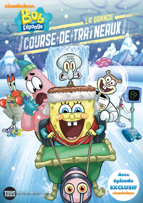 &quot;SpongeBob SquarePants&quot; - French DVD movie cover