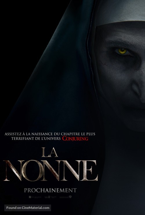 The Nun - French Movie Poster
