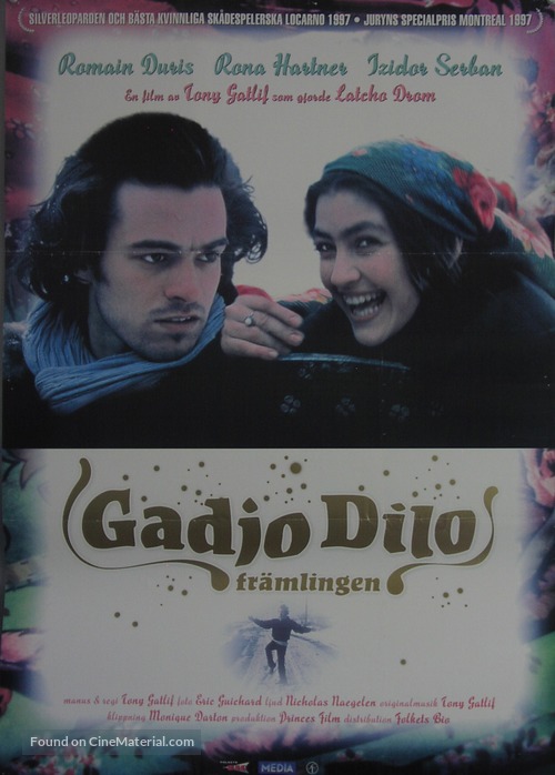 Gadjo dilo - Swedish Movie Poster
